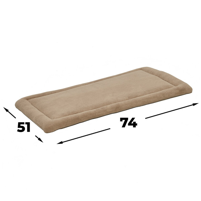 MidWest лежанка Micro Terry плюшевая 74х53 см бежевая