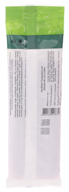 TiTBiT "Золотая коллекция" лакомство для собак колбаса Традиционная - 80 г