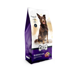 Gina Dog Moderate Active сухой корм для взрослых умеренно активных собак с уткой и ягненком - 7,5 кг