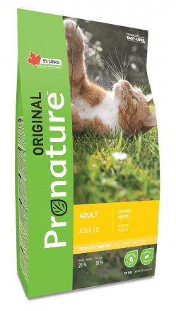 Pronature Original сухой корм для взрослых кошек с курицей - 340 г