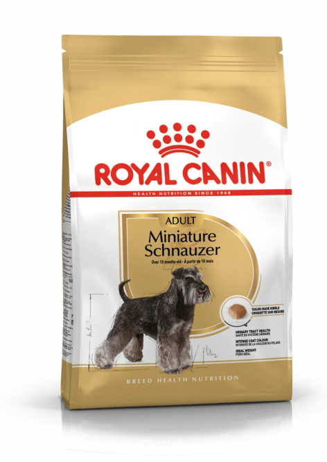 Royal Canin Miniature Schnauzer Adult сухой корм для взрослых собак породы миниатюрный шнауцерв - 7,5 кг
