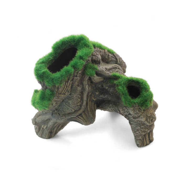 Laguna Aqua декор для аквариума грот "Мшистый пень"