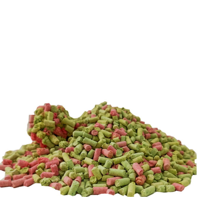 Барсик ToFu комкующийся наполнитель для кошачьего туалета, с ароматом Тропик Микс - 4,54 л