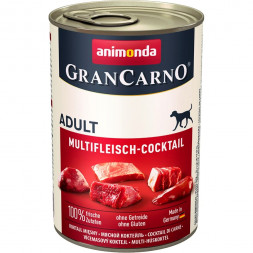 Animonda Gran Carno Original Adult влажный корм для взрослых собак с мясным коктейлем - 400 г (6 шт в уп)