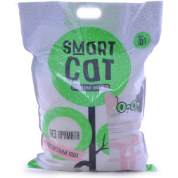 Smart Cat наполнитель силикагелевый для чувствительных кошек без аромата - 16 л (7 кг)