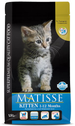 Farmina Matisse Kitten сухой корм для котят до 12 месяцев, беременных и кормящих кошек с курицей - 1,5 кг