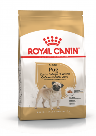 Royal Canin Adult сухой корм для собак породы мопс - 500 г