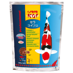 Sera Koi Professional весна/осень Корм для прудовых рыб - 2,2 кг