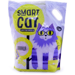 Smart Cat наполнитель силикагелевый с ароматом лаванды - 7,6 л (3,32 кг)
