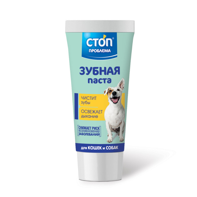 СТОП проблема зубная паста для кошек и собак - 60 мл