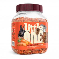Little One лакомство для грызунов сушеная морковь - 200 г