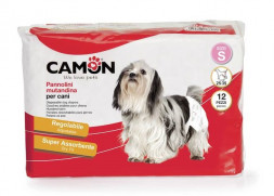 Camon подгузники для собак и кошек , размер S (25-35 см), 12 шт
