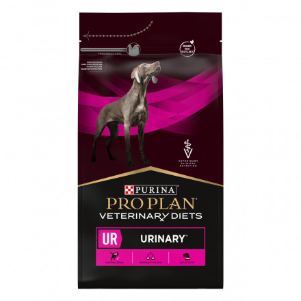 Purina Pro Plan Veterinary Diets UR Urinary сухой корм для взрослых собак при образовании мочевых камней - 3 кг