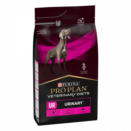 Purina Pro Plan Veterinary Diets UR Urinary сухой корм для взрослых собак при образовании мочевых камней - 3 кг