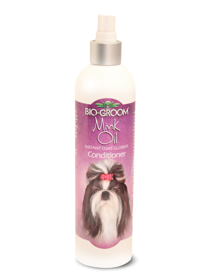 Bio-Groom Mink Oil спрей с норковым маслом для блеска и роста шерсти ...