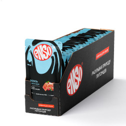 ENSO влажный корм для взрослых кошек, кусочки в соусе с лососем, в паучах - 85 г х 24 шт