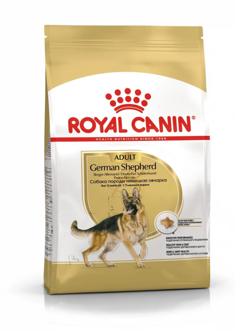 Royal Canin German Shepherd Adult корм для немецких овчарок старше 15 месяцев - 3 кг