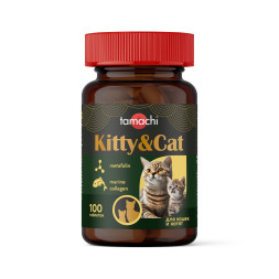 Tamachi Kitty&Сat витамины для котят и беременных и кормящих кошек - 100 таб.