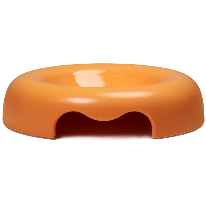 United Pets Kitty-Cat миска для кошек, 120 мл, оранжевая