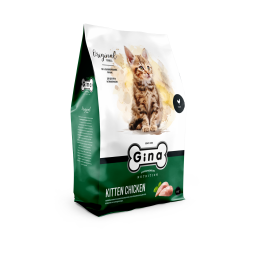 Gina Kitten Chicken сухой корм для котят с курицей - 3 кг