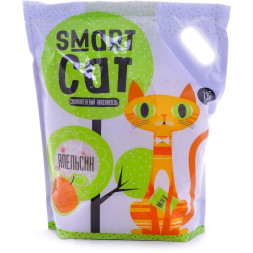 Smart Cat наполнитель силикагелевый с ароматом апельсина - 7,6 л (3,32 кг)