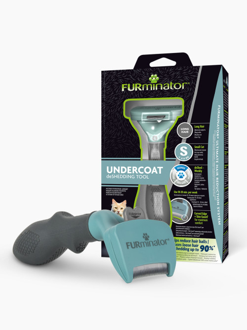 FURminator S фурминатор для маленьких кошек c длинной шерстью
