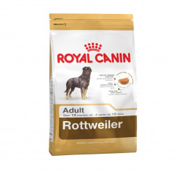 Royal Canin Rottweiler Adult сухой корм с птицей для взрослых собак породы ротвейлер старше 18 месяцев - 12 кг