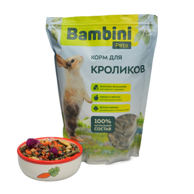 Bambini Pets корм для кроликов - 800 г