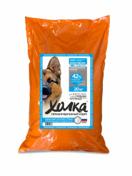 Холка сухой корм для собак средних и крупных пород с рыбой и рисом - 20 кг