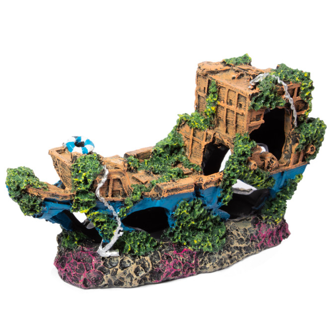 Laguna Aqua декор для аквариума грот "Обломки корабля"