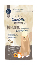 Sanabelle Snack подушечки с курицей и молоком лакомство для кошек 0,055 кг