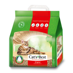Cats Best Original наполнитель древесный комкующийся для кошачьих туалетов - 5 л (2,1 кг)