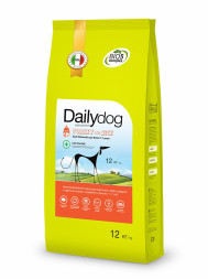 Сухой корм Dailydog Adult Medium Large Breed Low Calorie Turkey and Rice для собак средних и крупных пород с индейкой и рисом - 12 кг