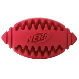 Игрушка для собак Nerf Мяч для регби рифленый - 12,5 см
