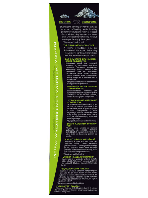 FURminator S фурминатор для мелких собак с длинной шерстью