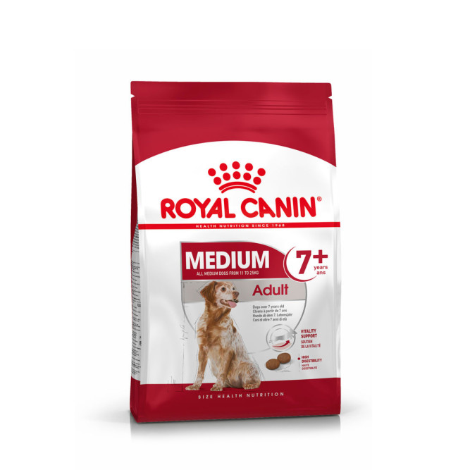 Royal Canin Medium Adult 7+ сухой корм для пожилых собак средних пород -15кг