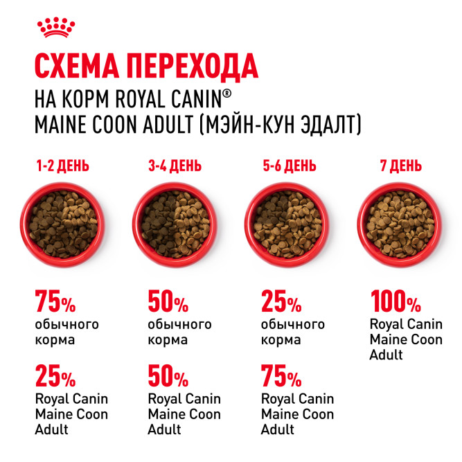 Royal Canin Maine Coon Adult сухой корм для взрослых кошек породы мейн - кун - 400 г