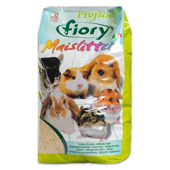 Fiory Maislitter Profumato наполнитель кукурузный для грызунов, лимон - 5 л