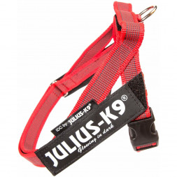 Julius-K9 шлейка для собак Color &amp; Gray 0, 57-74 см / 14-25 кг, красная