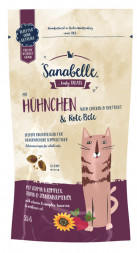 Sanabelle Snack подушечки с курицей и свеклой лакомство для кошек 0,055 кг