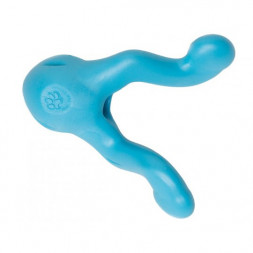 West Paw Zogoflex игрушка для собак Tizzi Mini для лакомств 12 см голубая