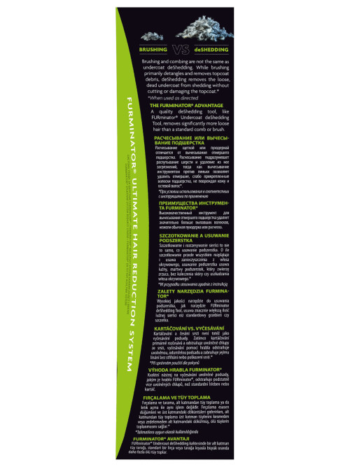 FURminator S фурминатор для мелких собак с короткой шерстью