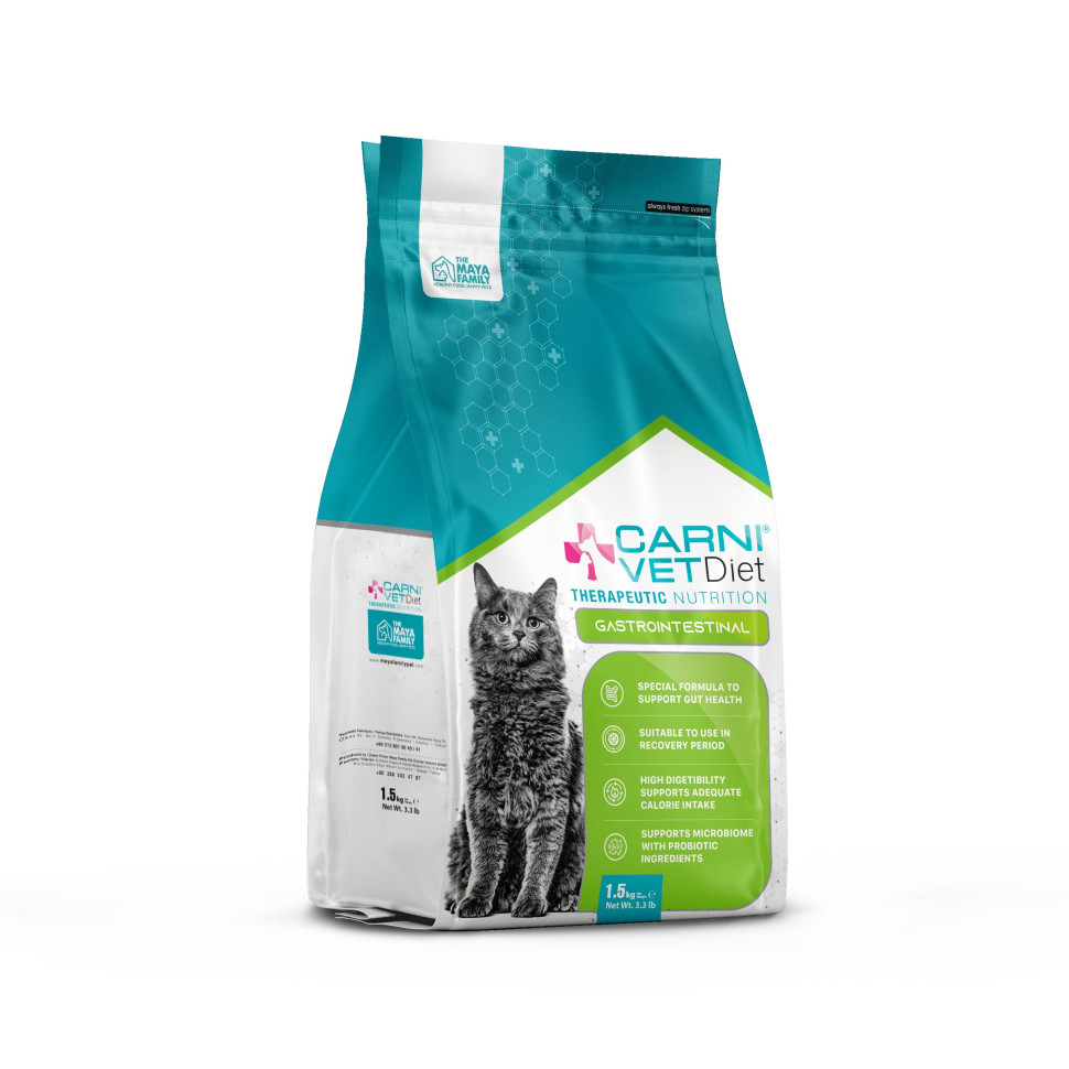 CARNI Vet Diet Cat Gastrointestinal диетический сухой корм для кошек ...