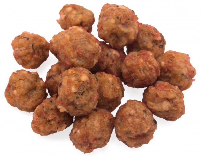 TiTBiT "Золотая коллекция" лакомство для собак фрикадельки из говядины с морковью - 70 г