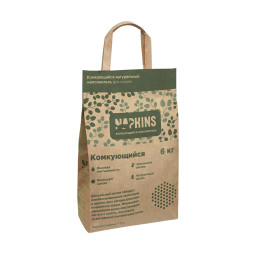 NAPKINS комкующийся наполнитель для кошачьего туалета из бентонита - 12 л (6 кг)