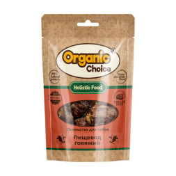 Organic Сhoice лакомство для собак пищевод говяжий - 32 г