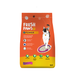 Fresh Paws Power наполнитель впитывающий минеральный для кошачьего туалета - 10 л