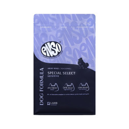 ENSO Dog Formula Special Select сухой корм для взрослых собак мелких и миниатюрных пород со свежим ягненком и добавлением томата - 7 кг