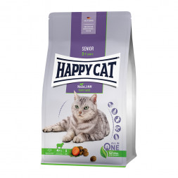 Happy Cat Senior сухой корм для пожилых кошек кошек старше 8 лет с пастбищным ягненком - 1,3 кг